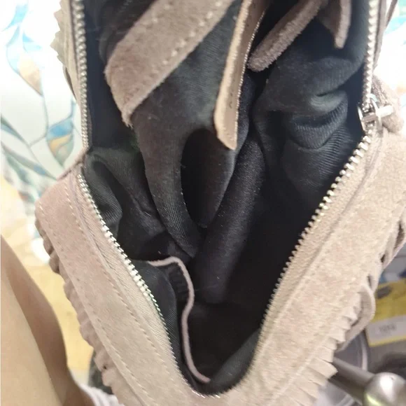 Monserat De Lucca Fringe Bag in taupe - Picture 8 of 11